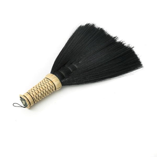 Authentic Indonesian Sweeping Brush In Black