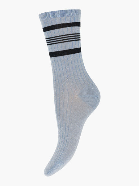 Nohl Ankle Socks - Stone Blue