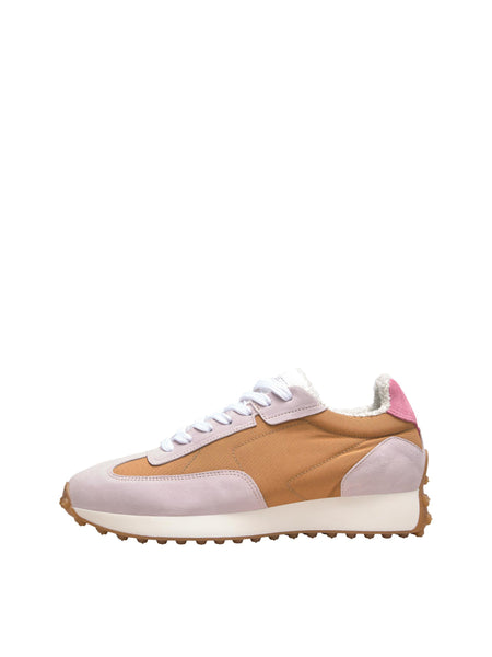 Selected Femme Wally Runner Trainer Peach Whip Shoes