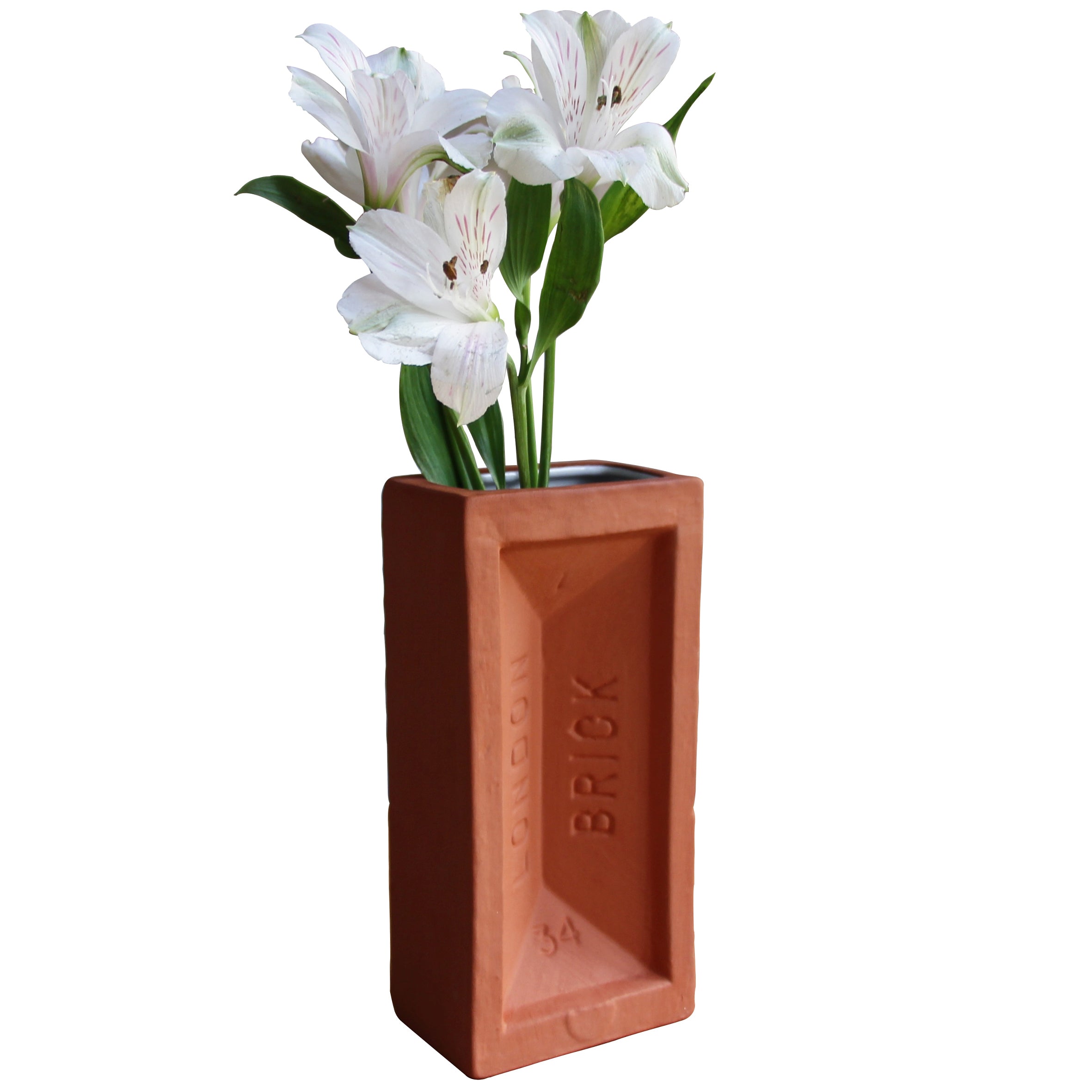 London Brick Vase - Terracotta