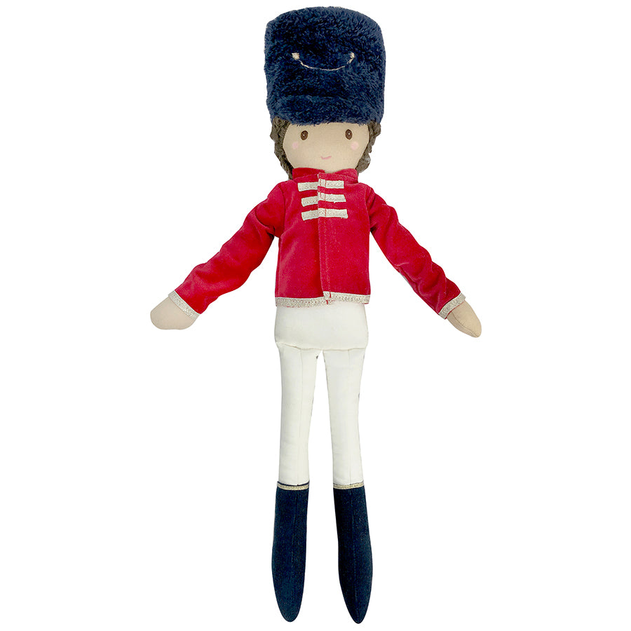 Linen Nutcracker Doll