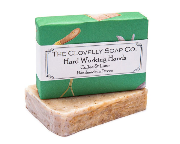 Gardener's Hardworking Hands Coffee & Lime Handmade Soap 100g