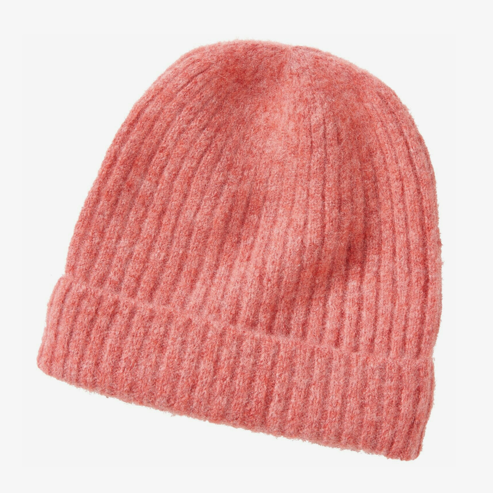 Pur Schoen Soft Beanie Made from Cashmere Wool - Lobster
