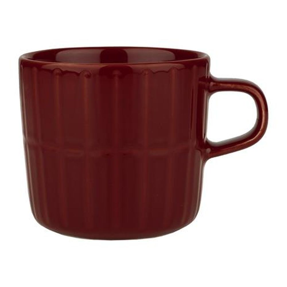 Marimekko Oiva / Tiiliskivi coffee cup 2dl red