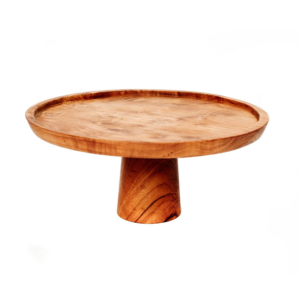 The Teak Root Cake Stand - Medium