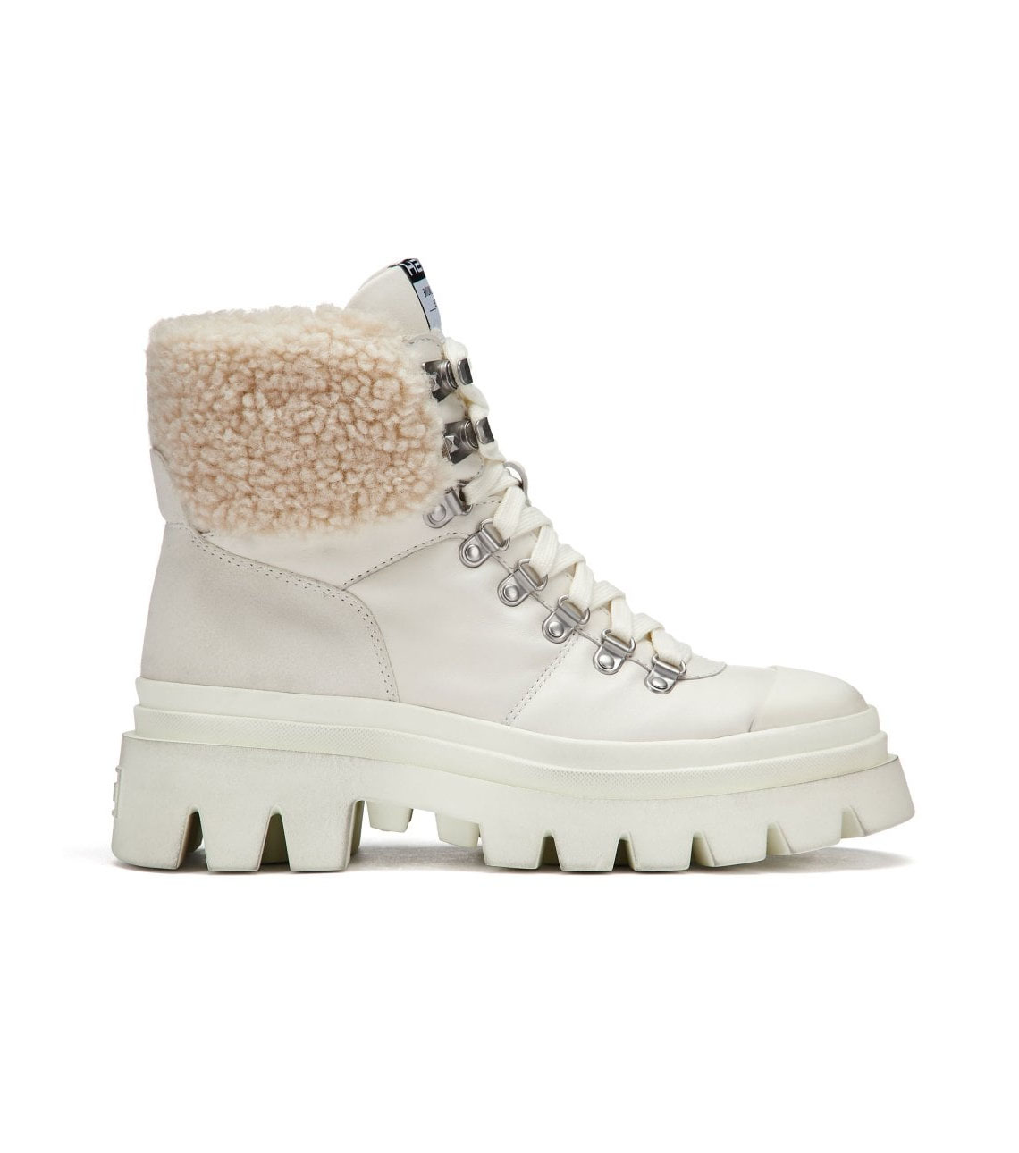 White Patagonia Tofu Fur Boots