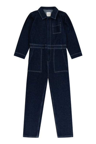 Seventy And Mochi Lorna Jumpsuit Indigo Denim