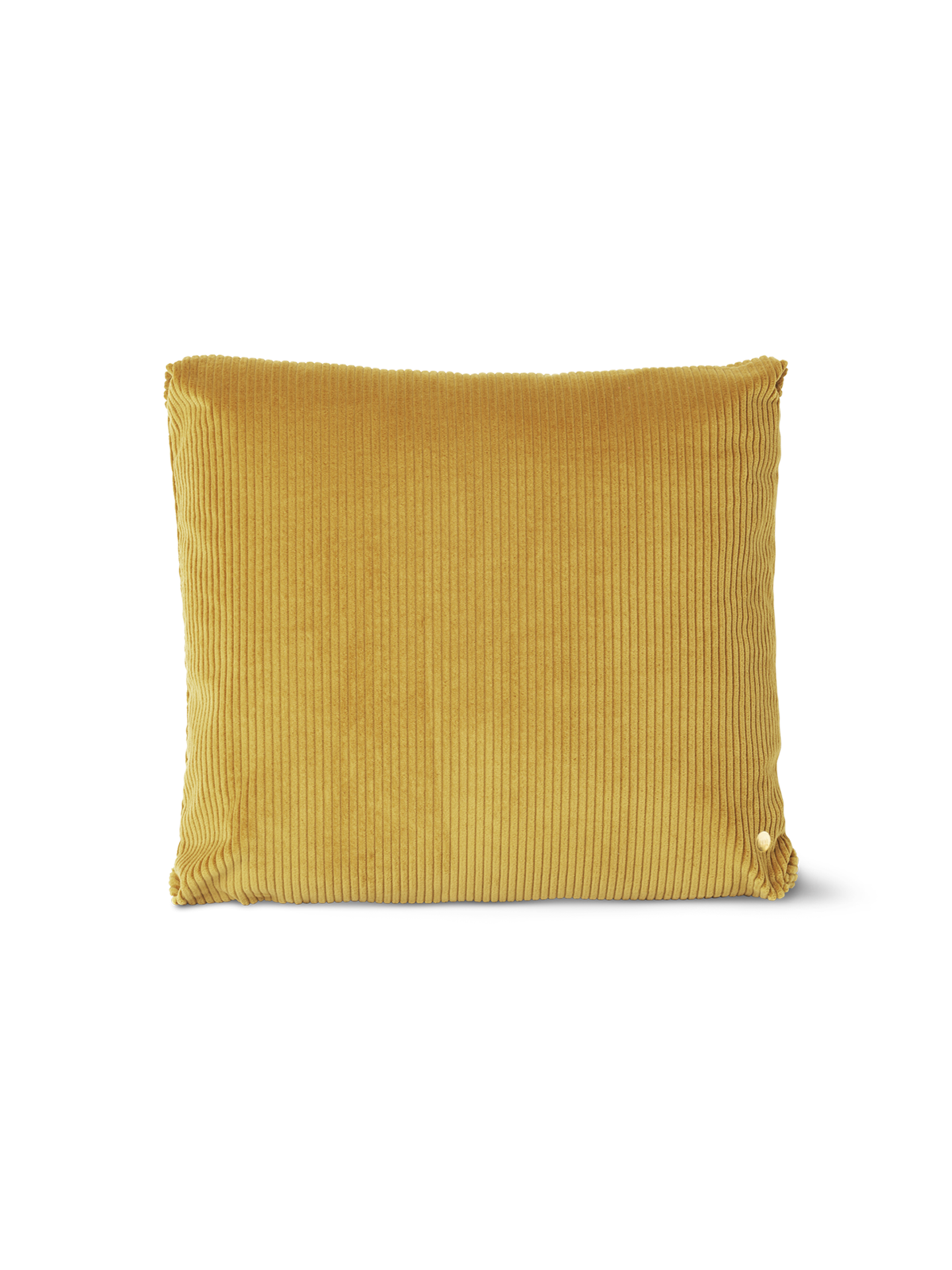 Ferm Living Mustard Corduroy Cushion