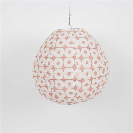 Afroart Extra Small Pink Fritter Lampshade
