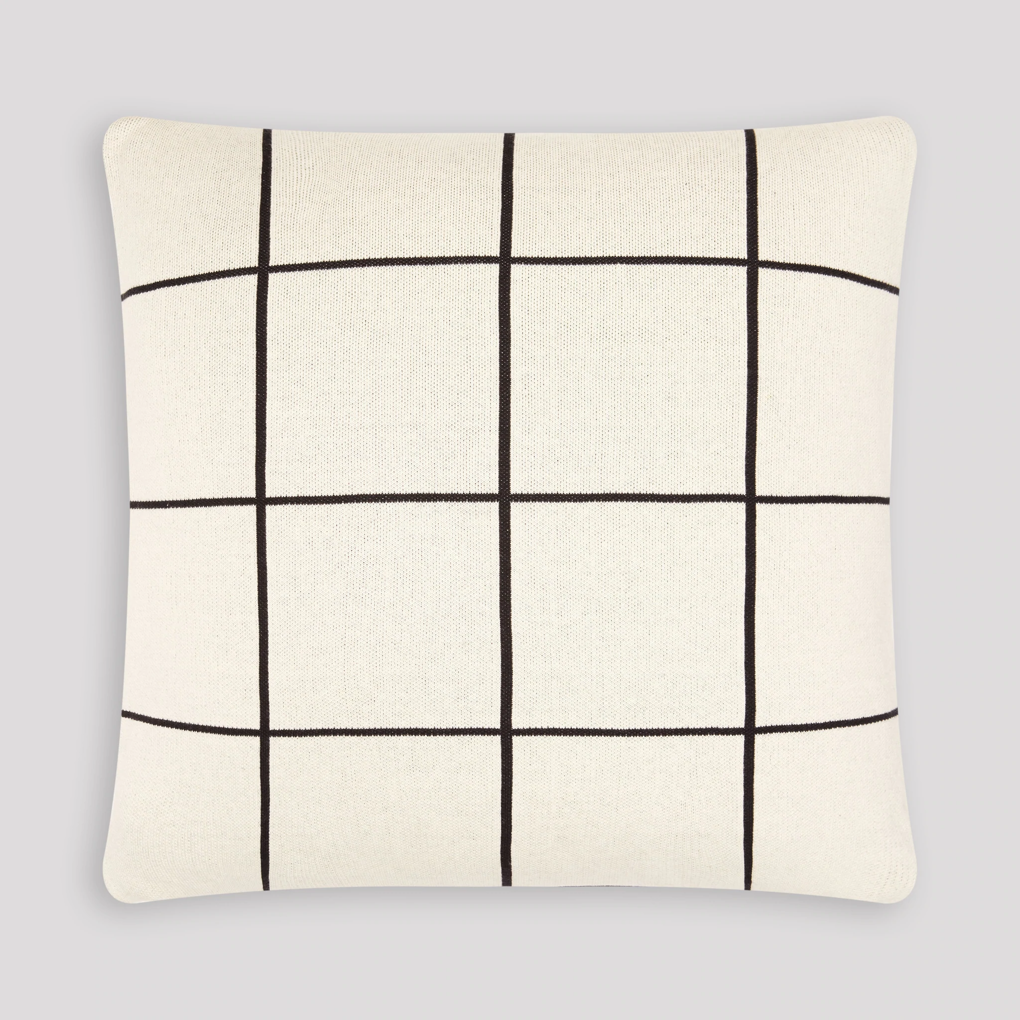 Sophie Home Grid Cushion Cover in 100% Eco Cotton
