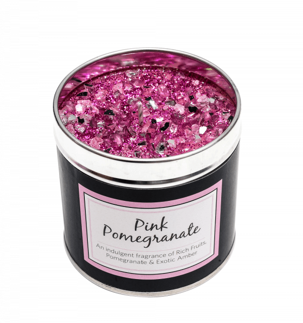 Best Kept Secrets Pink Pomegranate Candle in a Tin