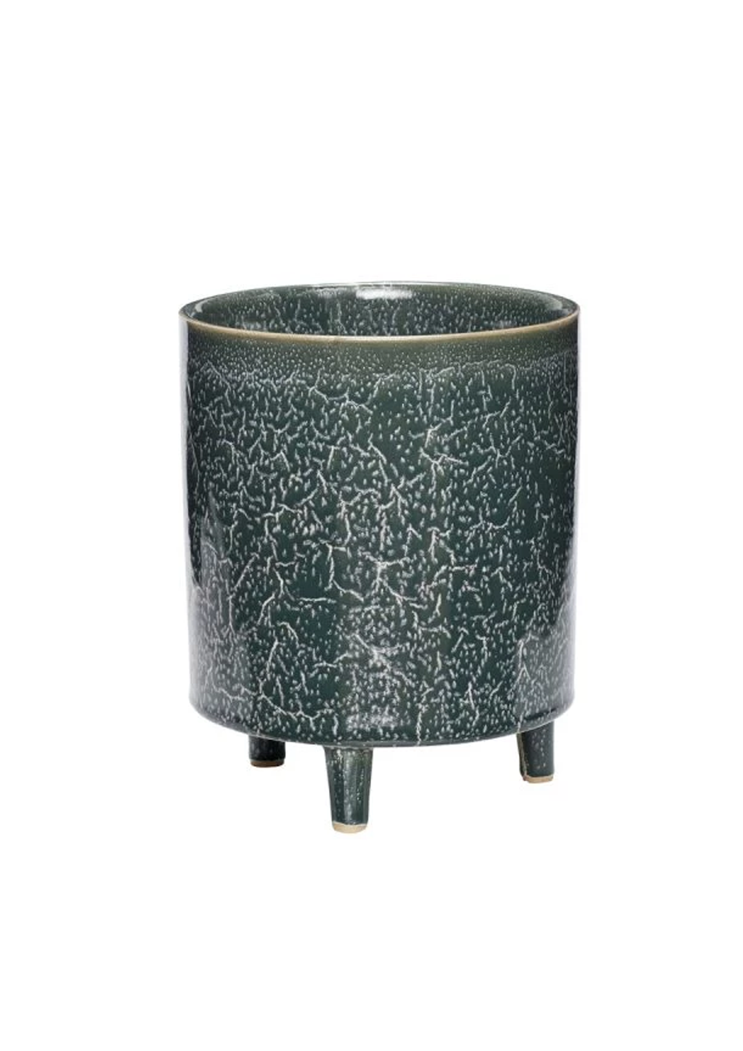 Dark Green Stand Pots - Large