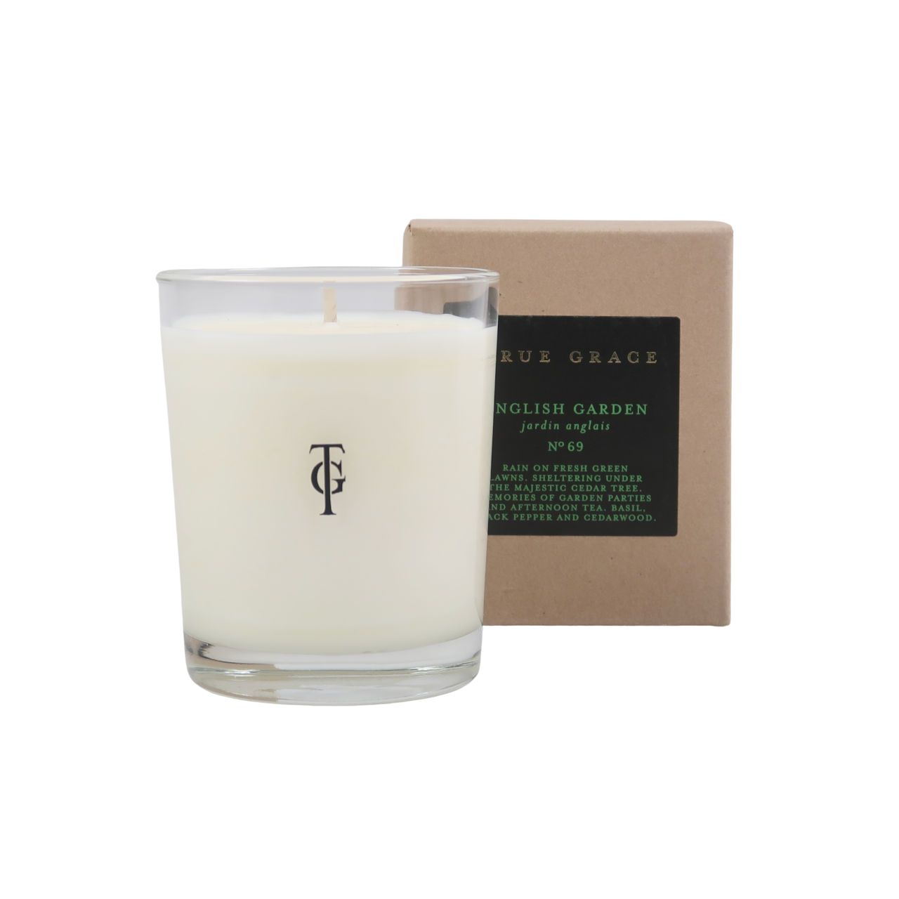 True Grace English Garden Scented Candle by True Grace