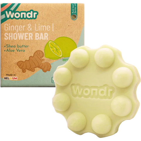 WONDR Ginger & Lime Shower Bar