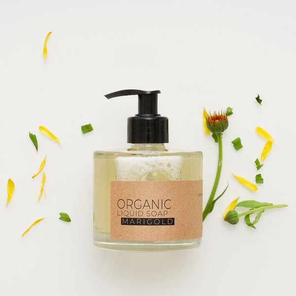 The Munio Marigold Organic Liquid Soap