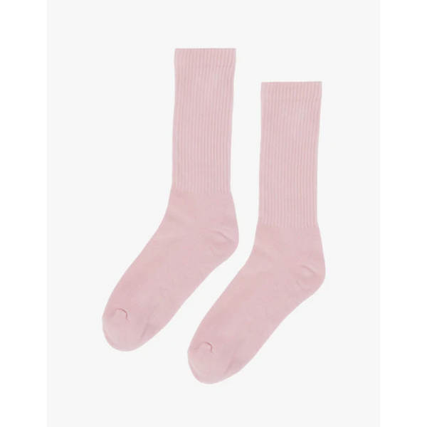 - Organic Active Sock - Faded Pink