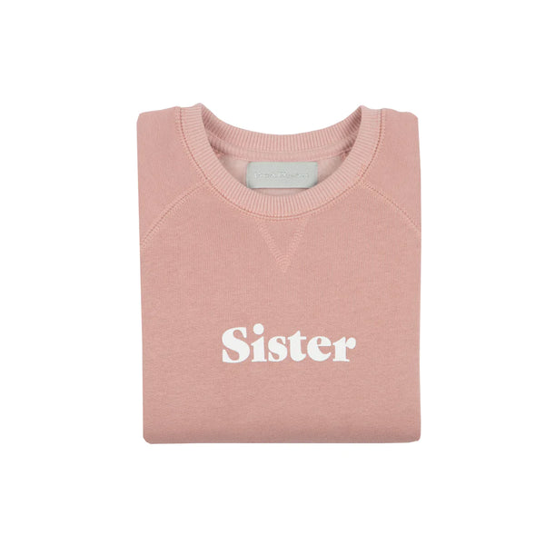 Blush Sister Sweatshirt By Bob & Blossom