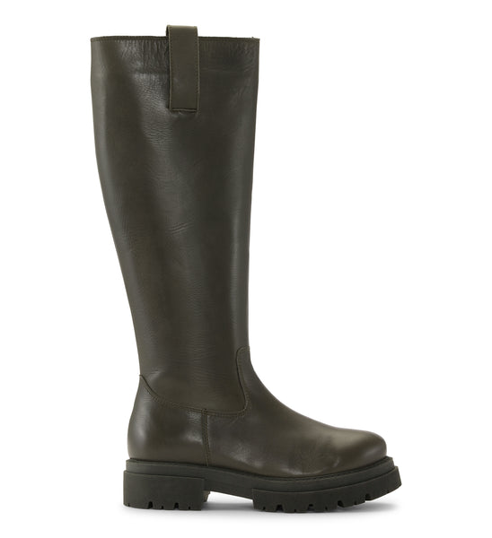 Skin Long Boot Olive