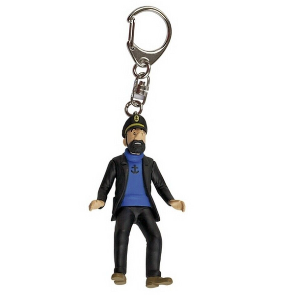 Captain Haddock Tintin Keyring