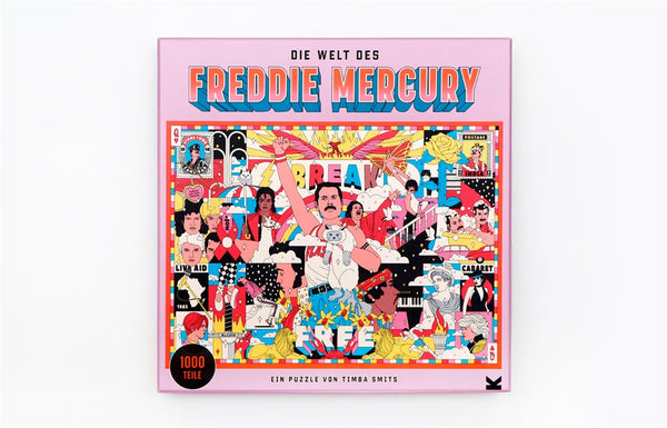 Laurence King Die Welt Des Freddie Mercury Puzzle