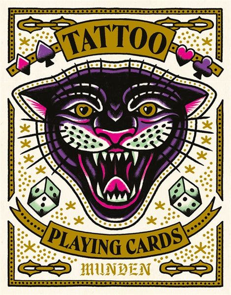 Laurence King Tattoo Playing Cards Game
