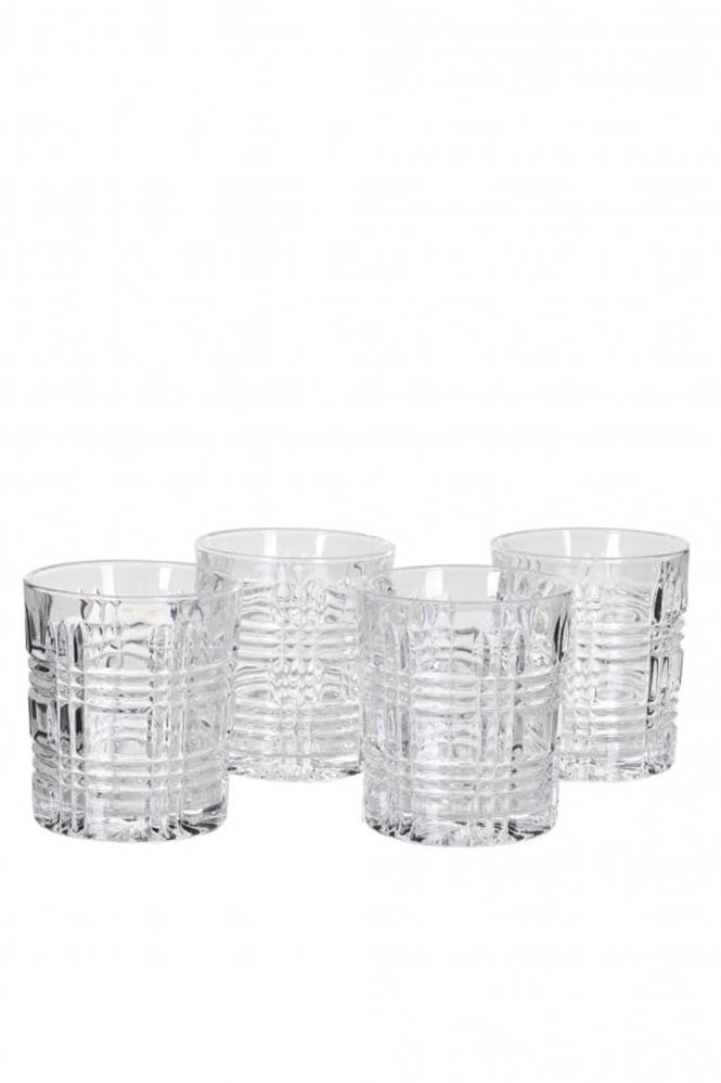 The Home Collection Chequers Glass Tumblers