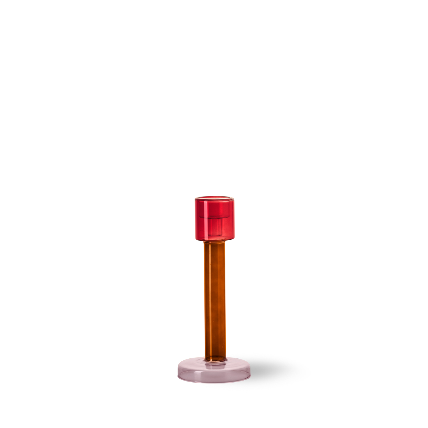 Buro Berger Candleholder Bole Large Red-Pink