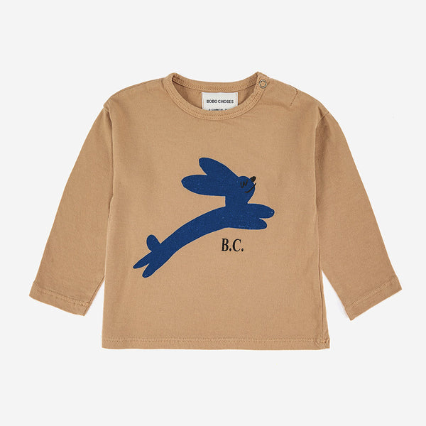 Baby Jumping Hare Long Sleeve T Shirt