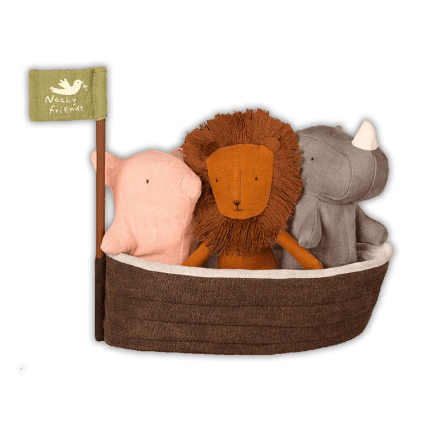 Noah's Ark with 3 Mini Animals