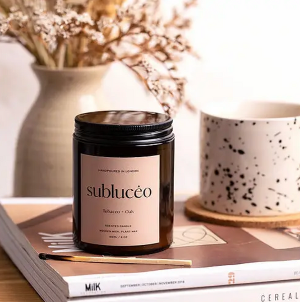 Tobacco + Oak Candle