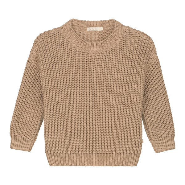 Toffee Chunky Knitted Originals Sweater