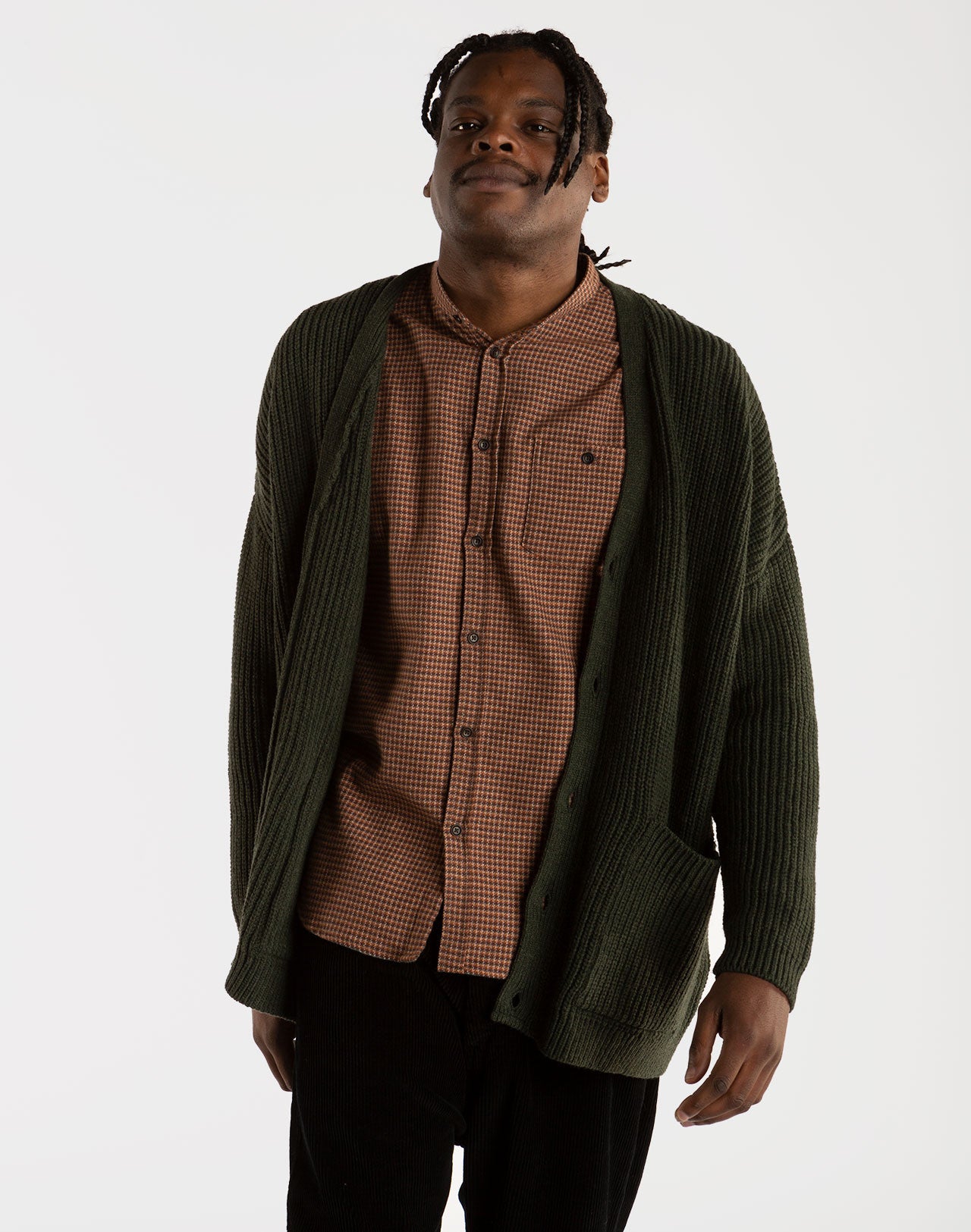 Kurt Cardigan Knit - Green