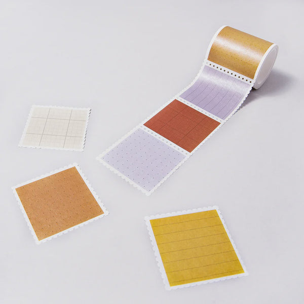 Washi Stamp - Giant Dot Grid And Line