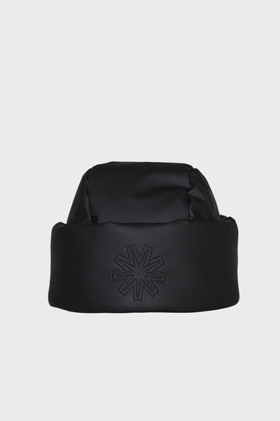 Black Puffer Beanie