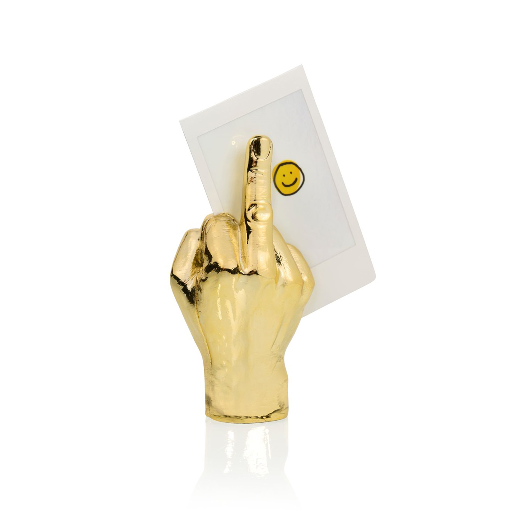 Bitten Design 'The Finger' Photo Holder - Gold