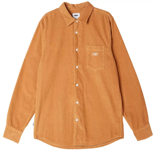 Julian Woven Shirt - Brown Sugar