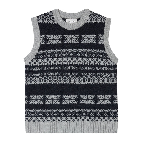 Rafi Vest - Grey Mix