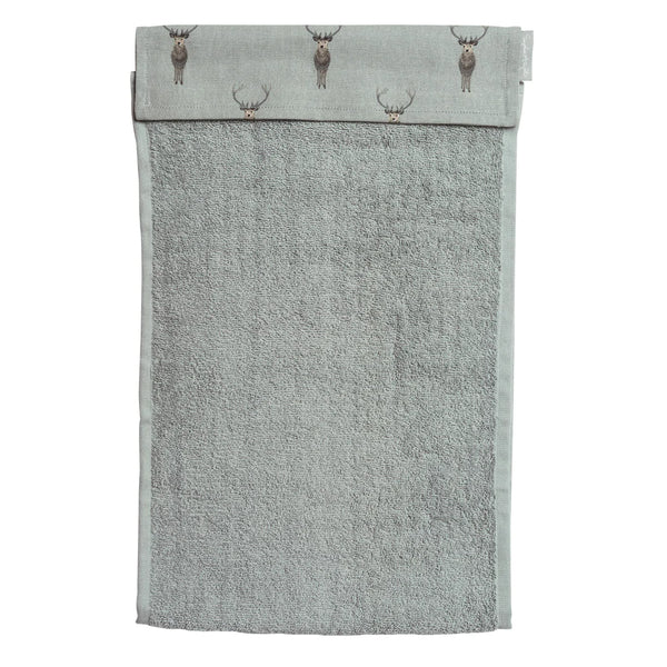 Highland Stag Roller Hand Towel