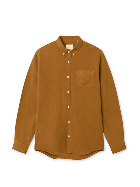 Beam Tencel Ripstop Shirt - Brown