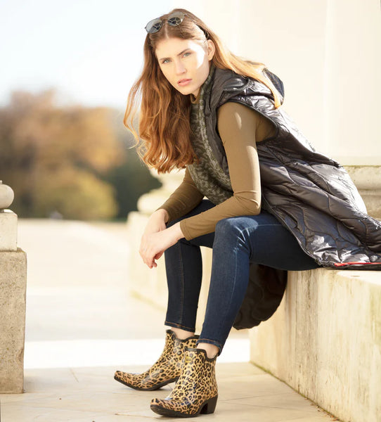 Leopard Print Cowboy Boot Wellies idsltda.uy