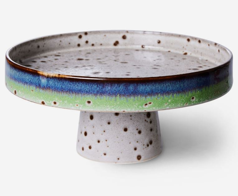 HK Living 70 ceramics bowl on base Comet
