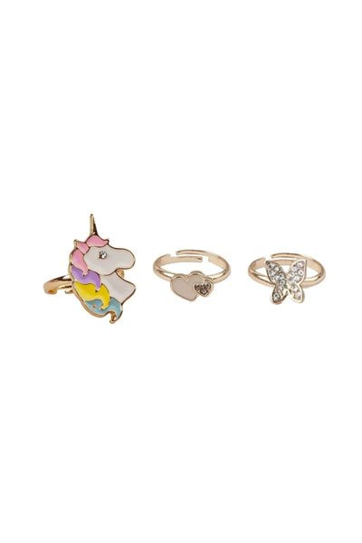 great pretenders Boutique Butterfly & Unicorn Ring