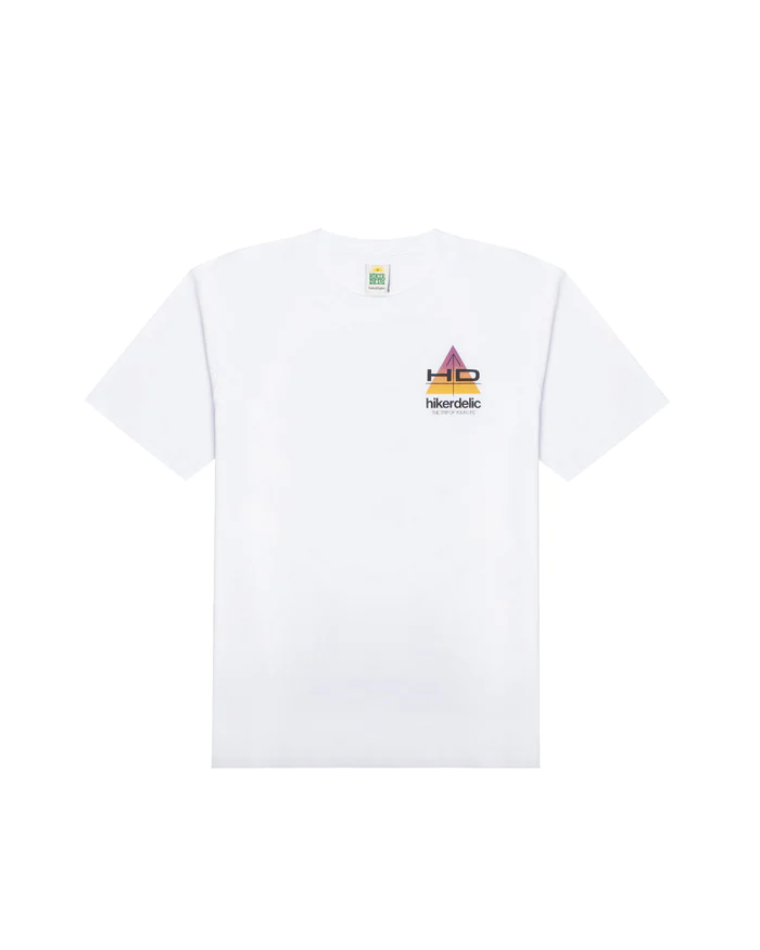Hikerdelic Maps T-Shirt - White