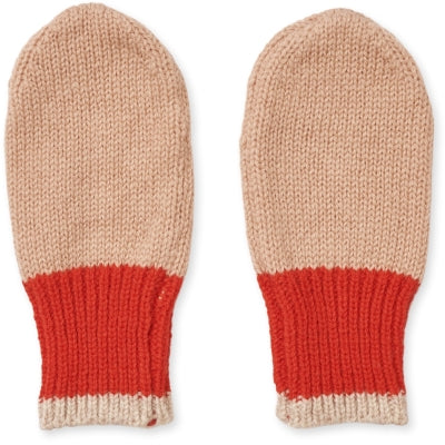 Pipi Mittens Tuscany Rose & Apple Red