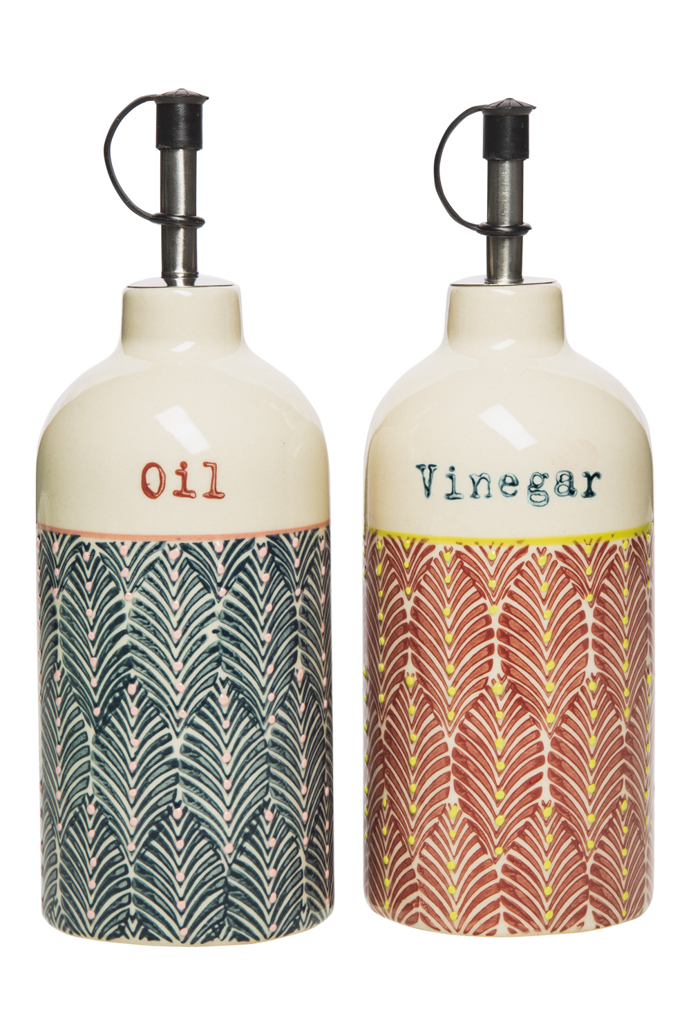 Tranquillo Vinegar &  Oil Bottle Set - Sustainable