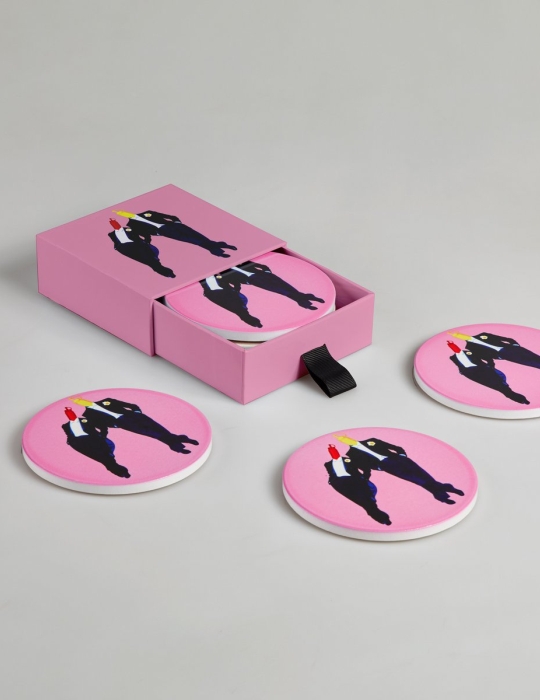 Gangzai Fantasy Coasters + Gift Box Pink Boys