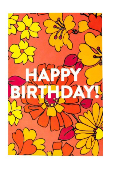 Happy Birthday Greeting Card