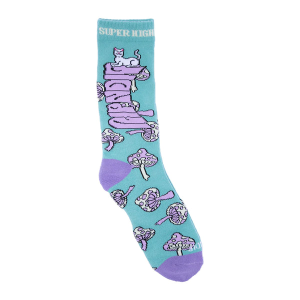 Super Psychedelic Socks - Sage