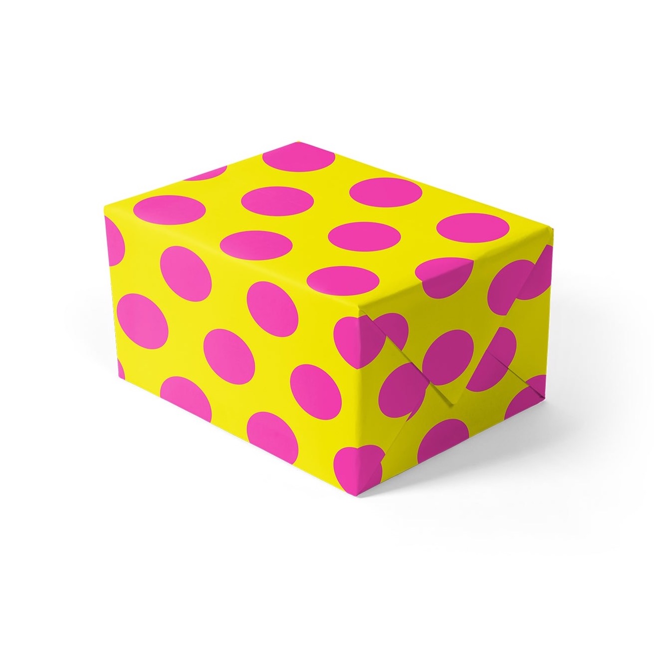 Pink Spots Wrapping Paper