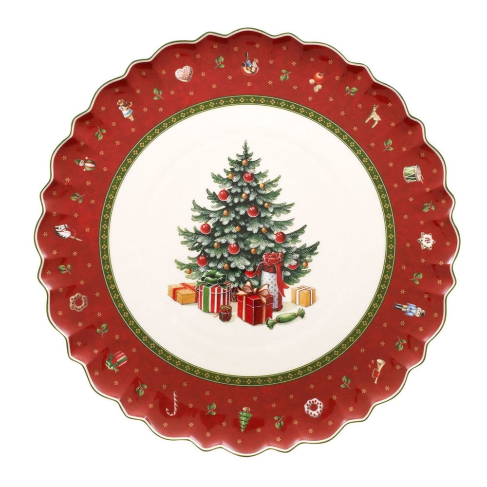 Toys Delight Christmas Cake Plate